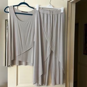 BEAU JOURS TOP AND PANT SET LARGE